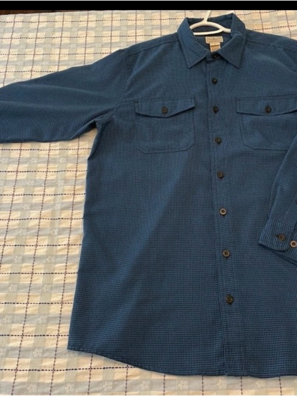 LL Bean Men's Flannel Button
Down Large Tall